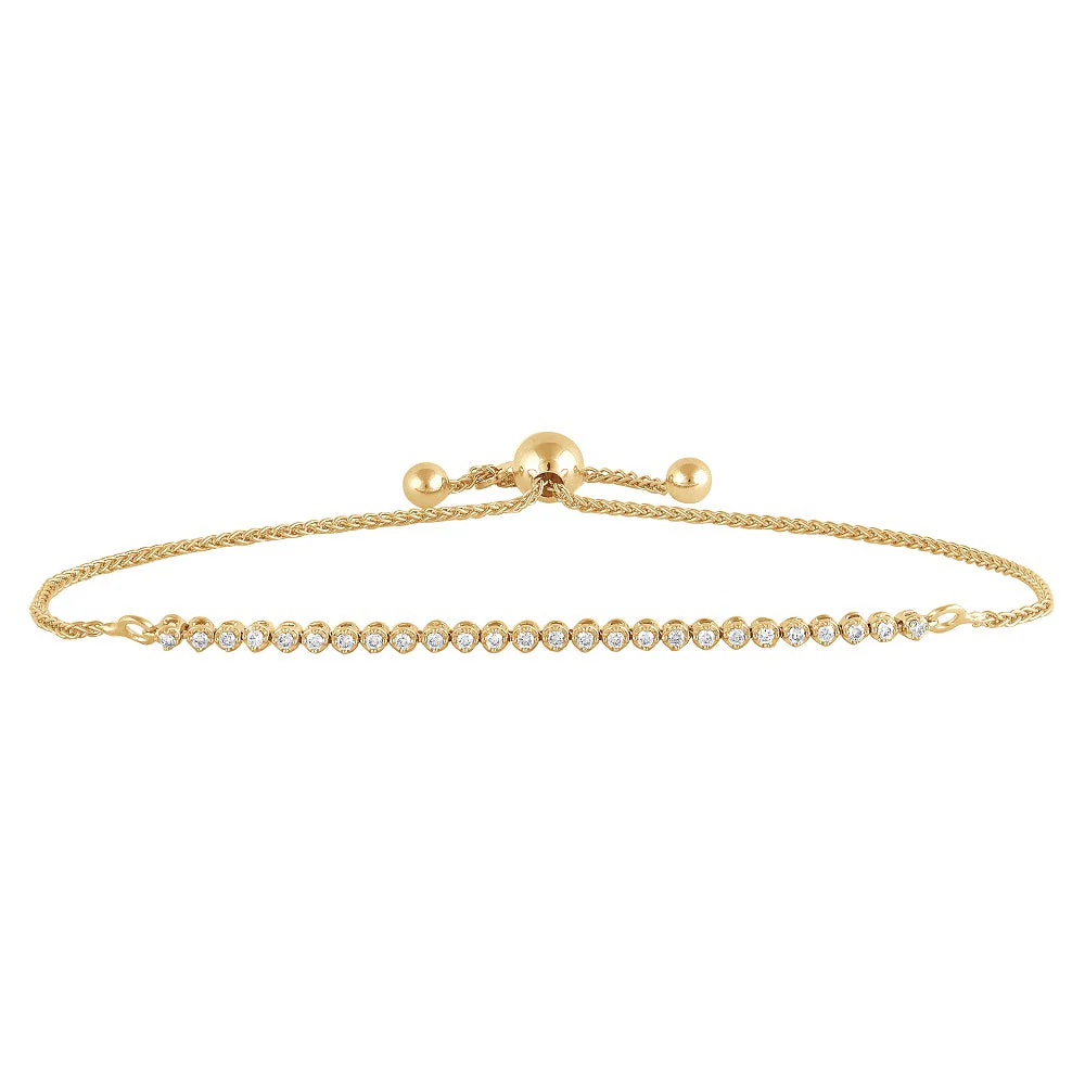 0.25 Carat Bolo Lab Grown Diamond Bracelet