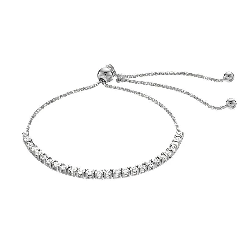 0.25 Carat Lab Grown Diamond Bolo Bracelet - Image 2