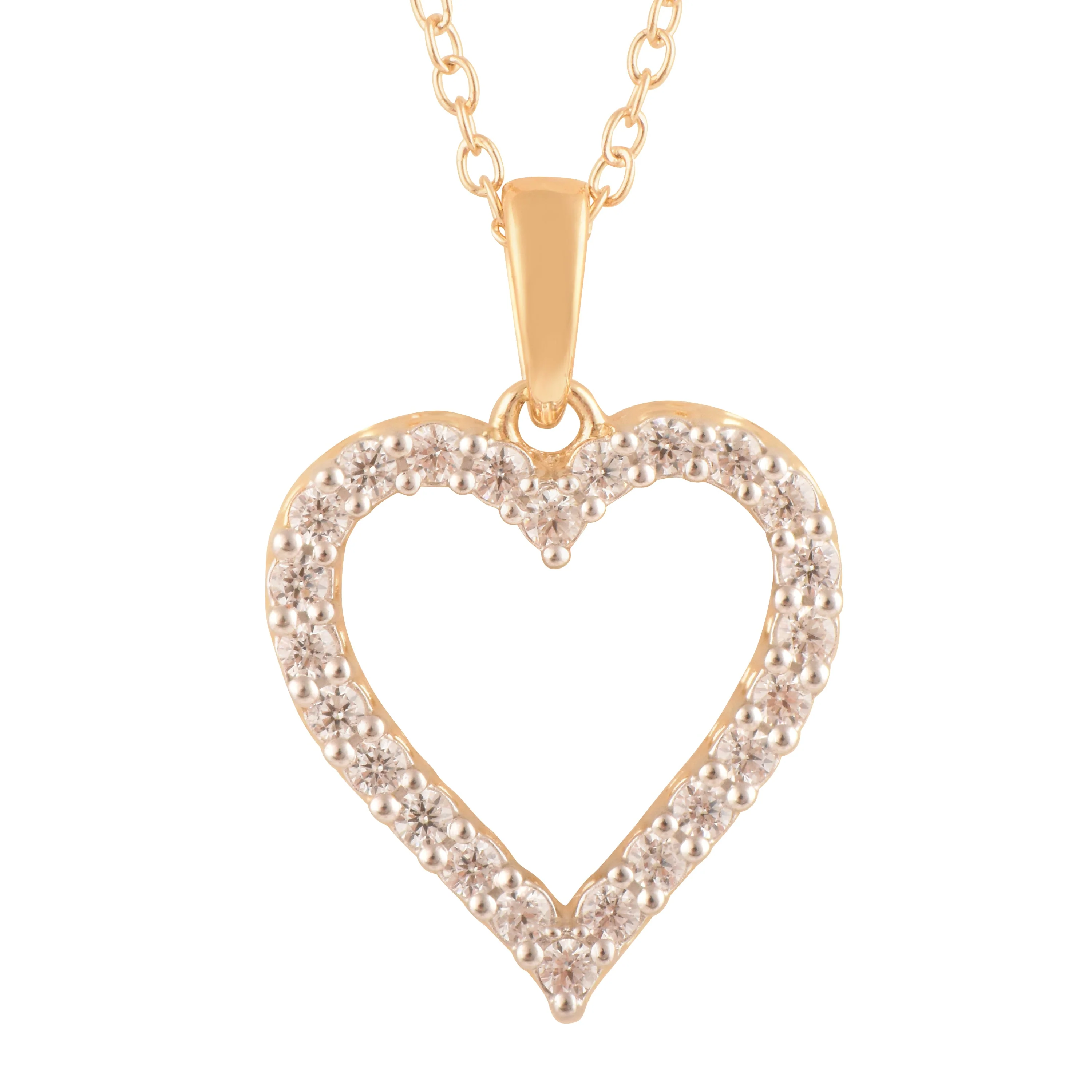 0.25 Carat Heart Lab Grown Diamond Necklace - Image 2