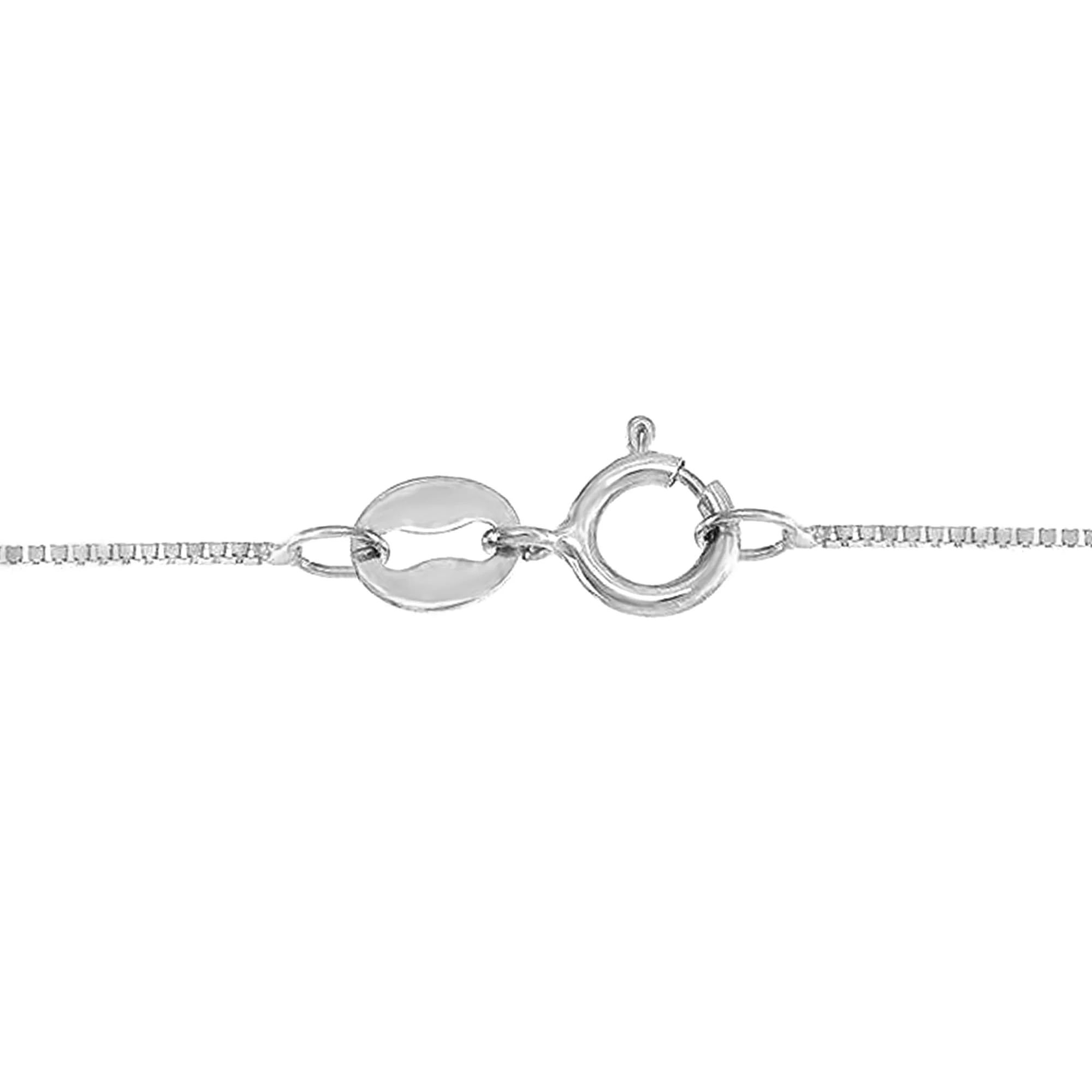 0.75 Carat Lab Grown Round Solitaire Diamond Pendant Necklace In Sterling Silver - Image 2