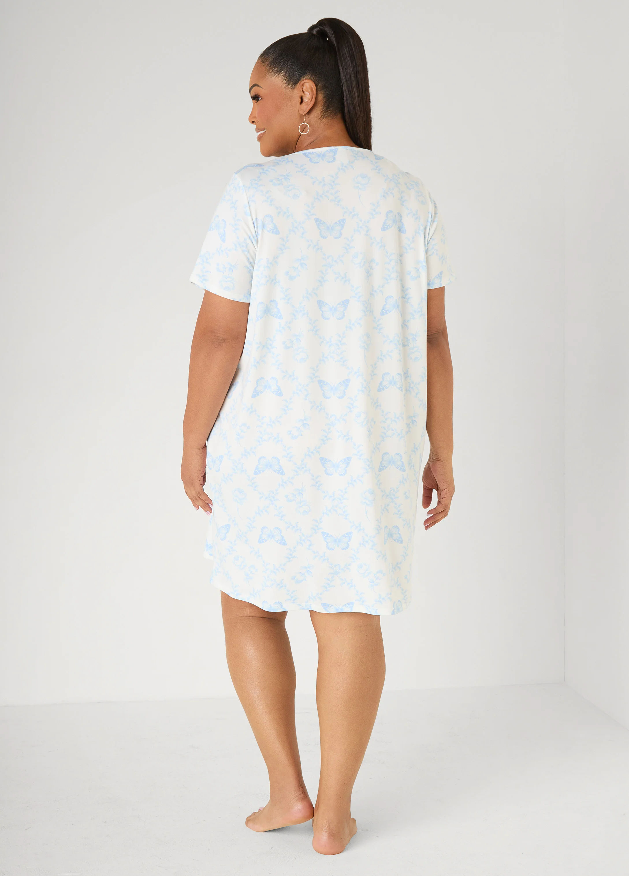 Moon To Noon Butterfly Sleep Dress - Image 2